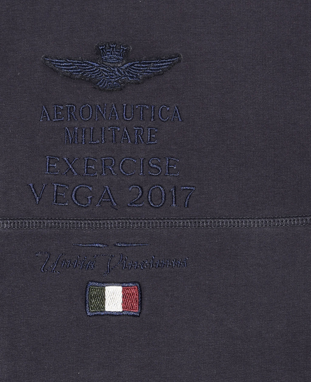 Толстовка AERONAUTICA MILITARE FW 19/20 blue navy (FE 1404) 