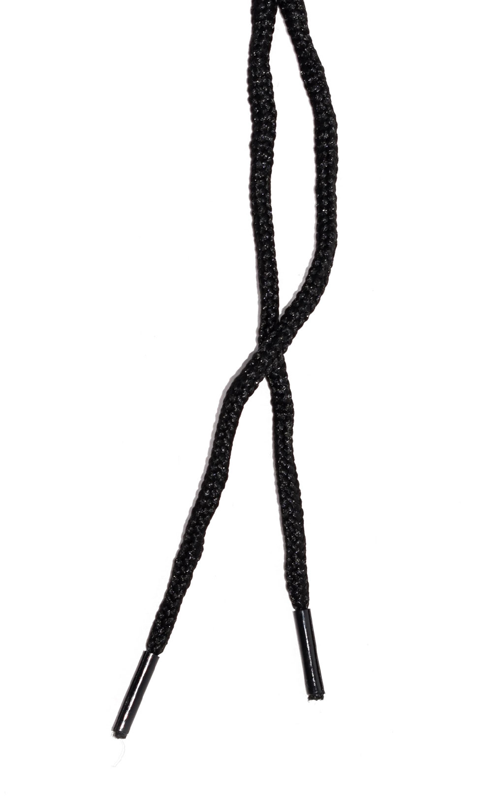 Шнурки полиэстер 220 см.(2 пары) black Германия
