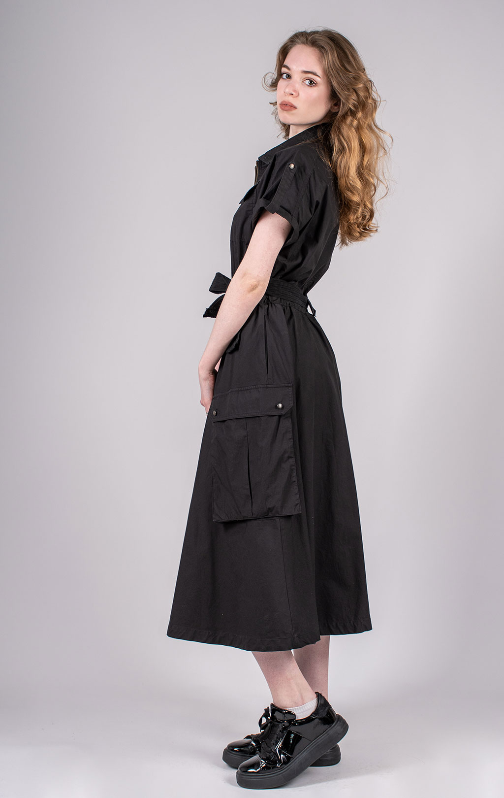 Женское платье AERONAUTICA MILITARE SS 25 m/IT nero (VE 104) 