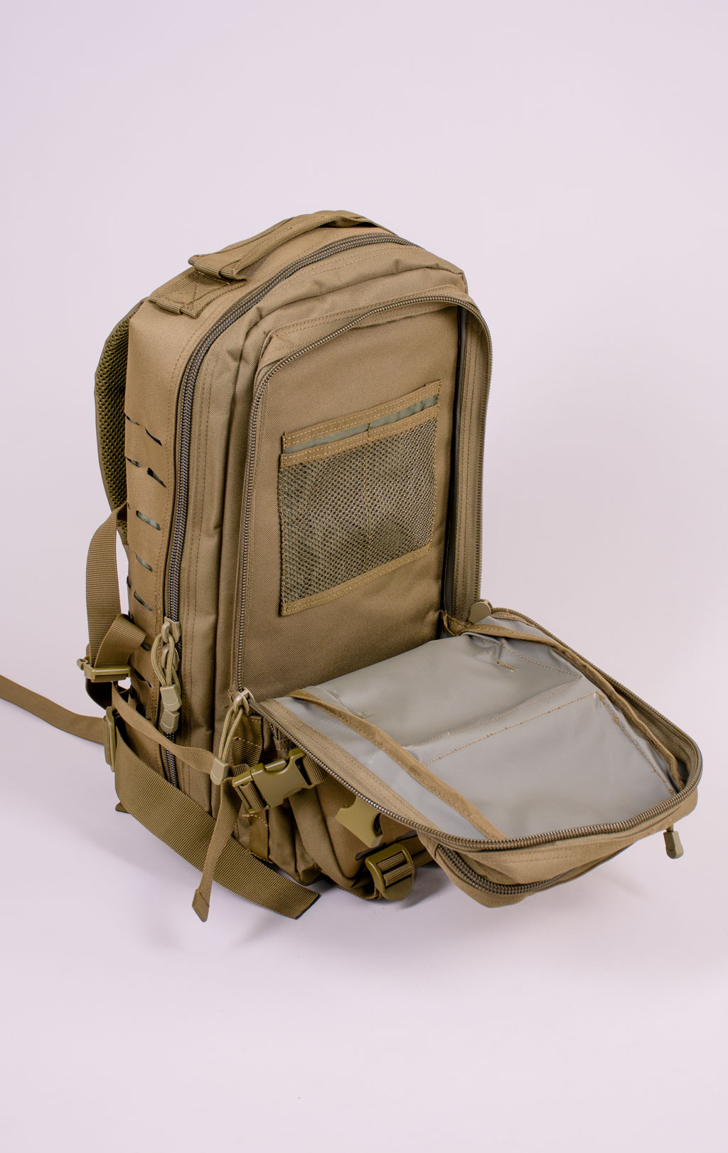 Рюкзак тактический 30L front laser cut green BS-440-1 Китай