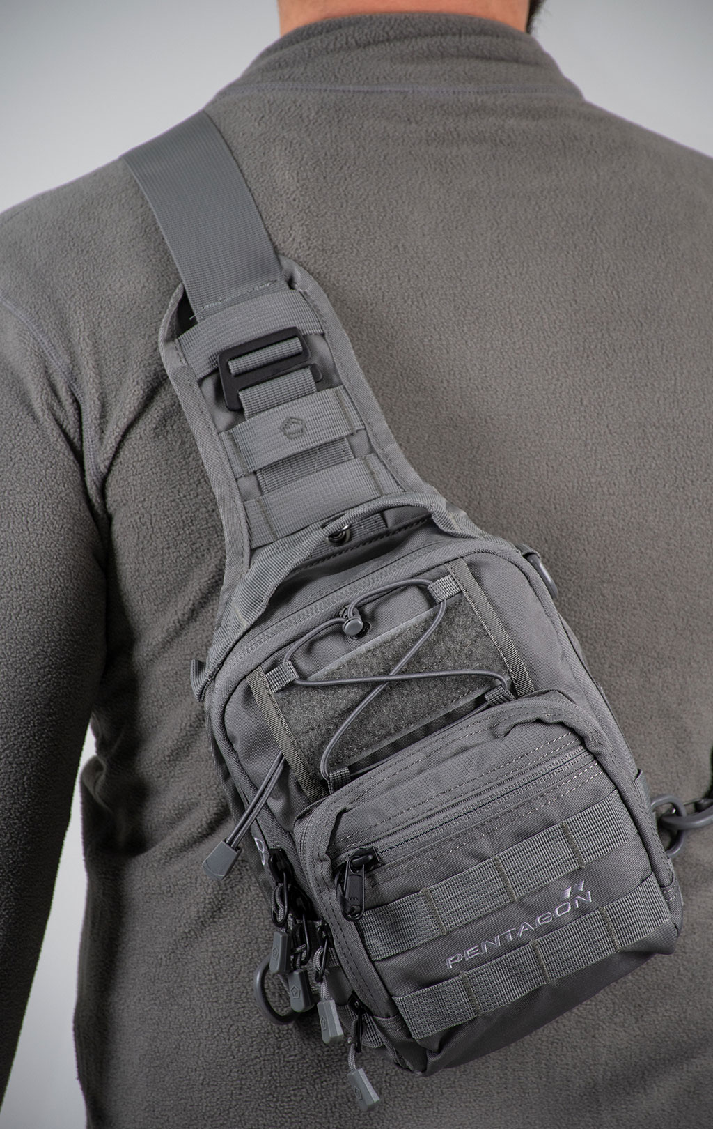 Сумка-слинг Pentagon UCB 2.0 UNIVERSAL CHEST 7L grey wolf 17046-2.0 