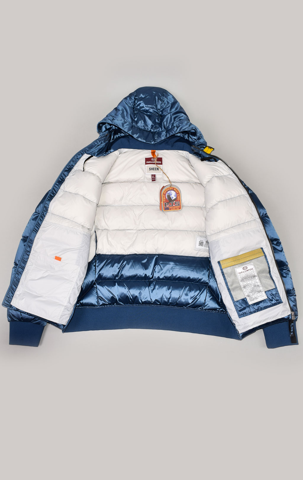 Куртка-пуховик PARAJUMPERS PHARRELL FW 21/22 mallard blue 