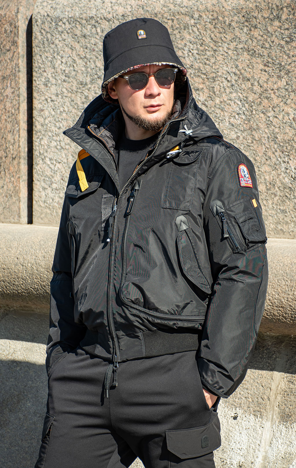 Аляска пуховая PARAJUMPERS GOBI FW 25/26 black 