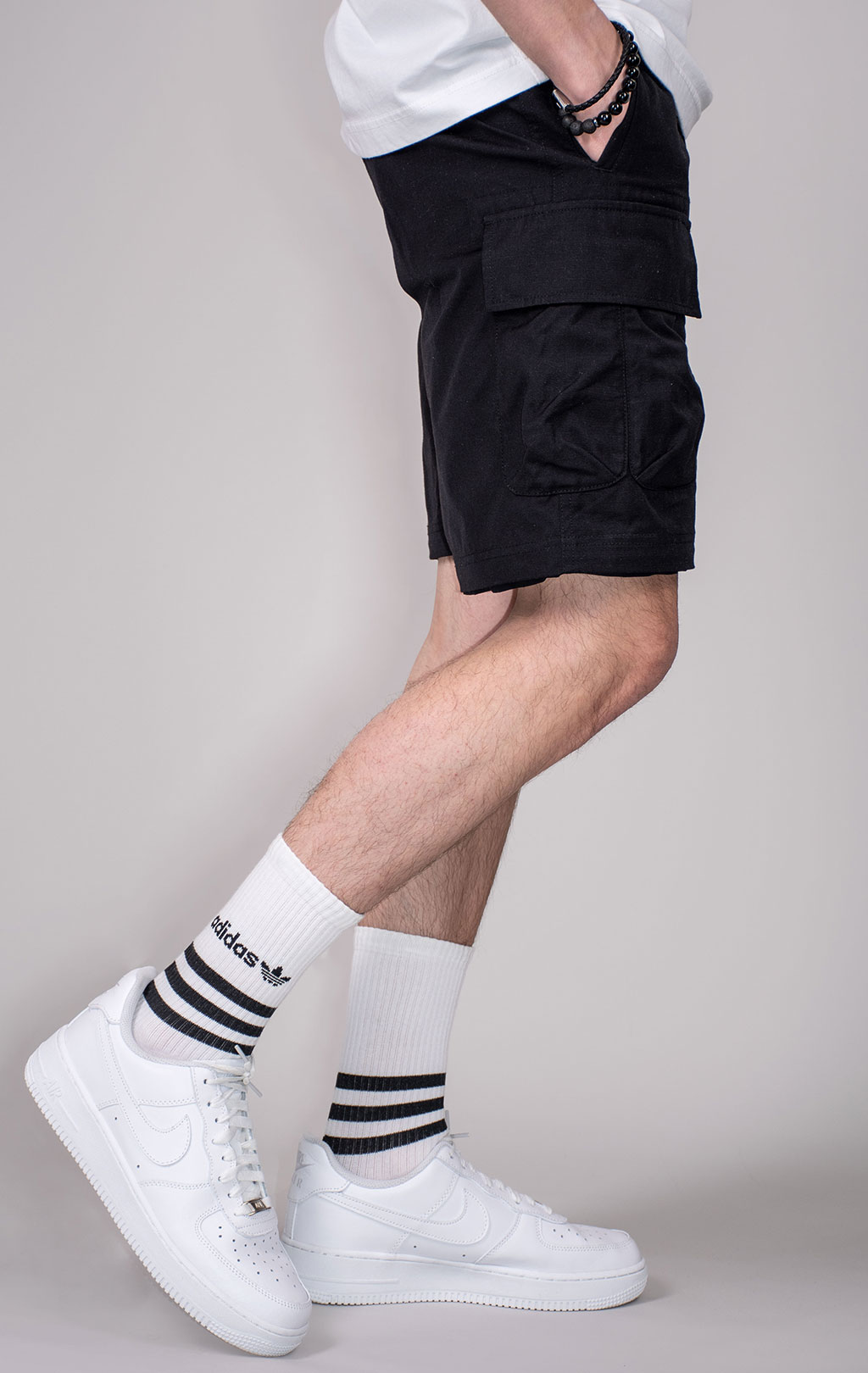Брюки-шорты ALPHA INDUSTRIES CONVERTIBLE CARGO PANT SS 24 m black 