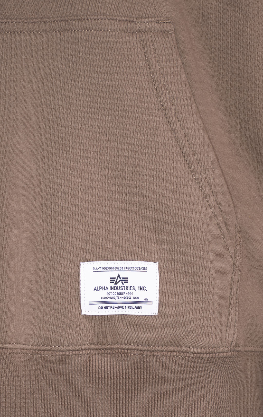 Толстовка ALPHA INDUSTRIES BORN OF PURPOSE HOODIE FW 24/25 coyote brown 