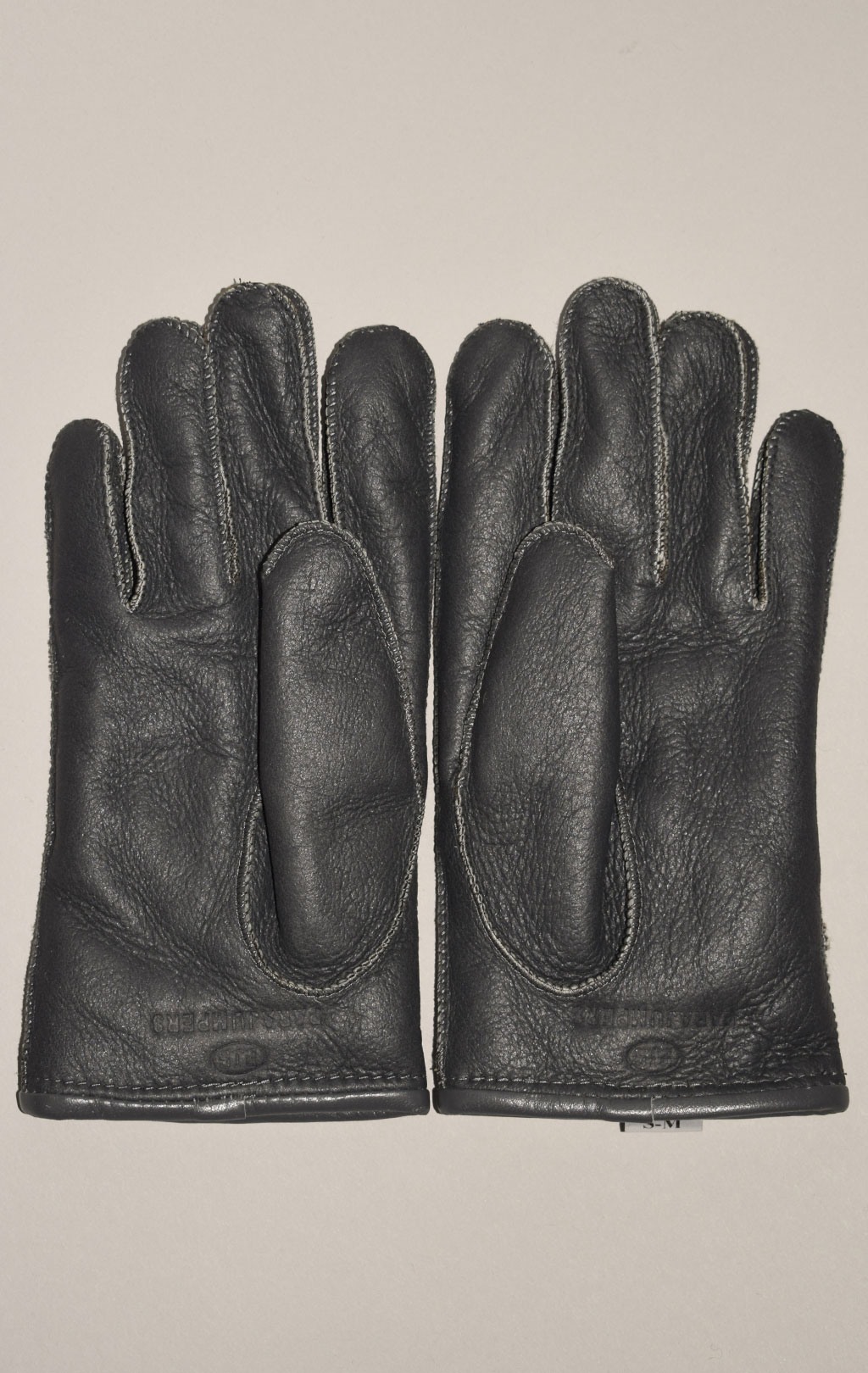 Перчатки PARAJUMPERS SHEARLING GLOVES овчина FW 23/24 blue graphite 