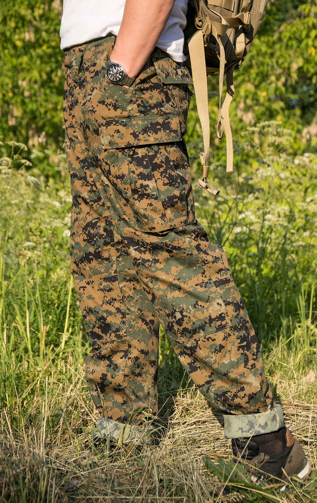 Брюки полевые USMC хлопок/нейлон marpat woodland США