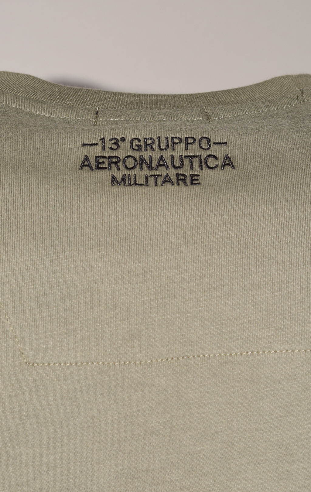 Лонгслив AERONAUTICA MILITARE FW 22/23/BD verde militare (TS 2008) 