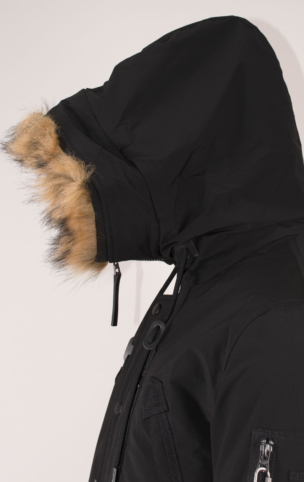 Аляска ALPHA INDUSTRIES ALPINE PARKA GEN-II N-3B FW 24/25 black 