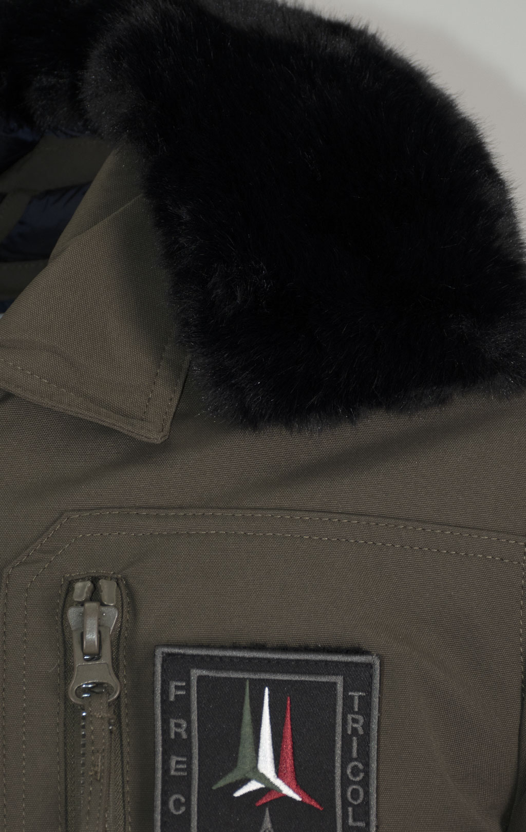 Куртка-пилот AERONAUTICA MILITARE big size FW 24/25/BD dark musk (AB 2106) 
