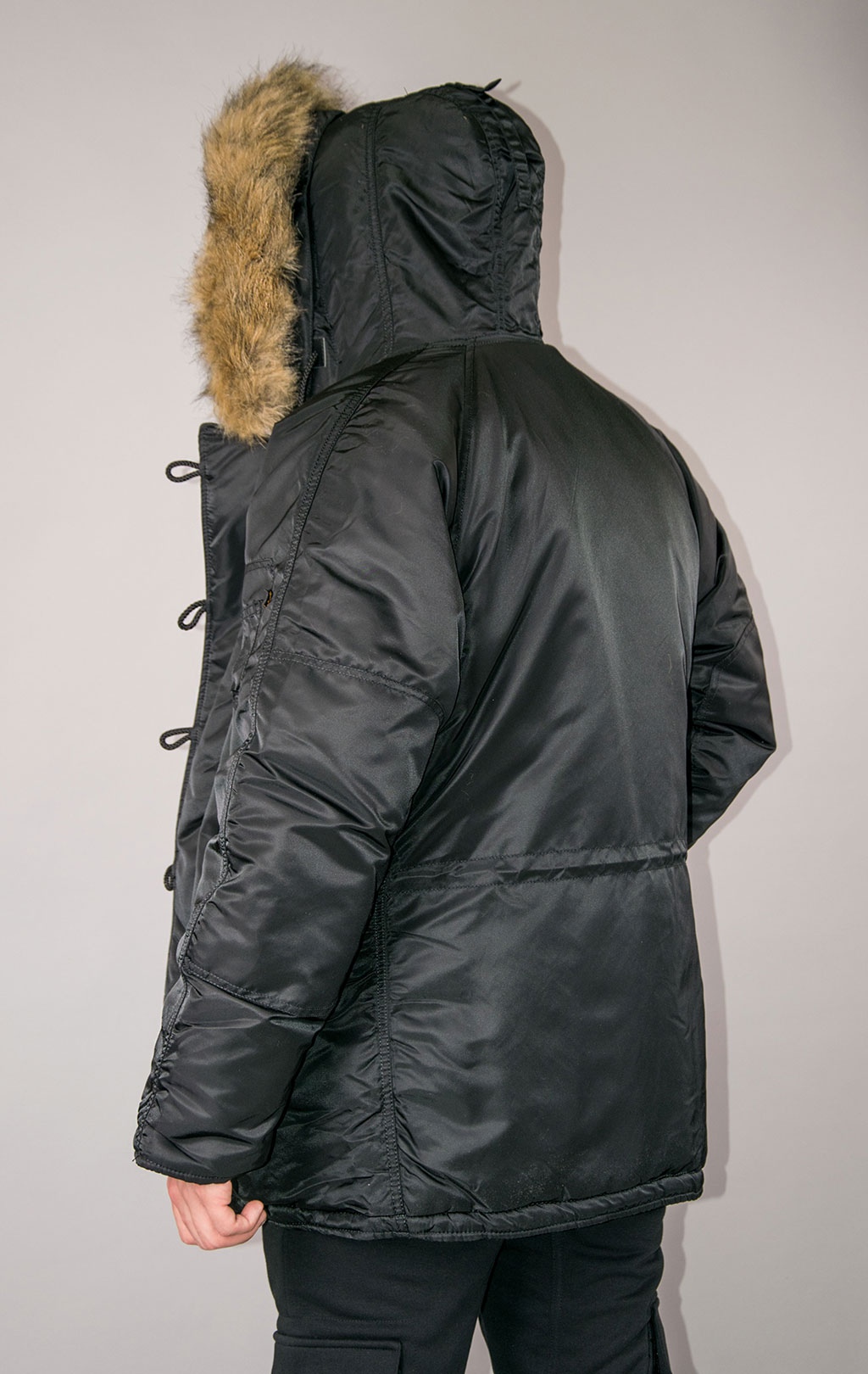 Аляска ALPHA INDUSTRIES CLASSIC N-3B black 