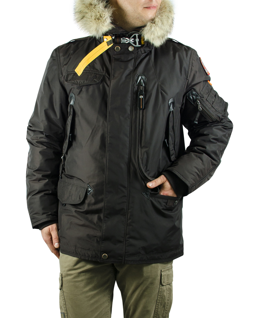 Аляска-пуховик PARAJUMPERS RIGHT HAND dark brown 