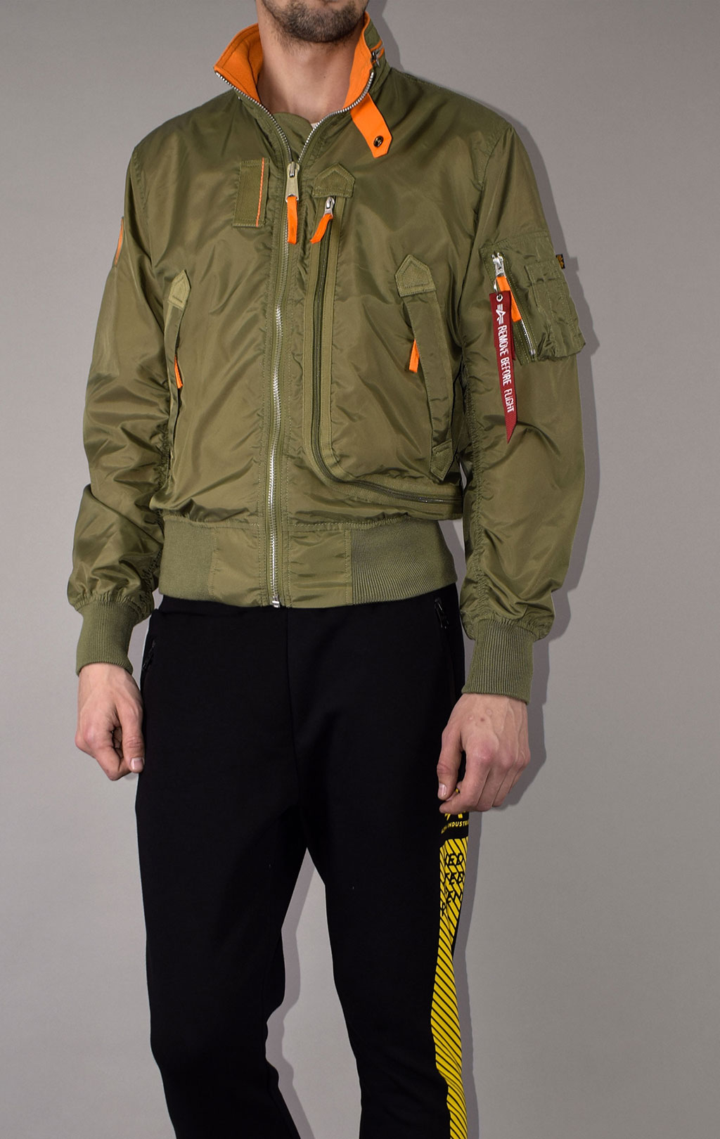 Ветровка ALPHA INDUSTRIES WING olive 