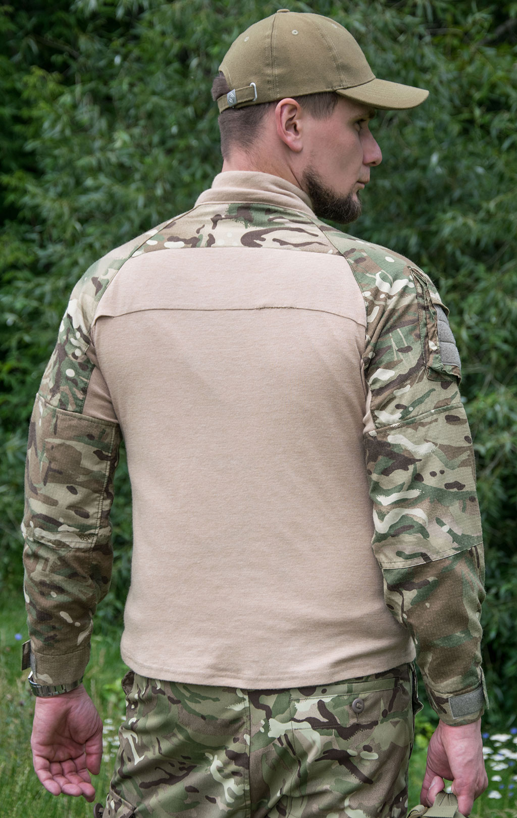 Рубашка Combat Shirt FR облегчённая mtp/coyote б/у Англия