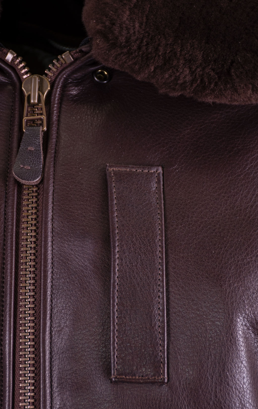 Куртка-пилот COCKPIT B-15 Slim Fit кожа SLIM FIT brown (Z27H02) 