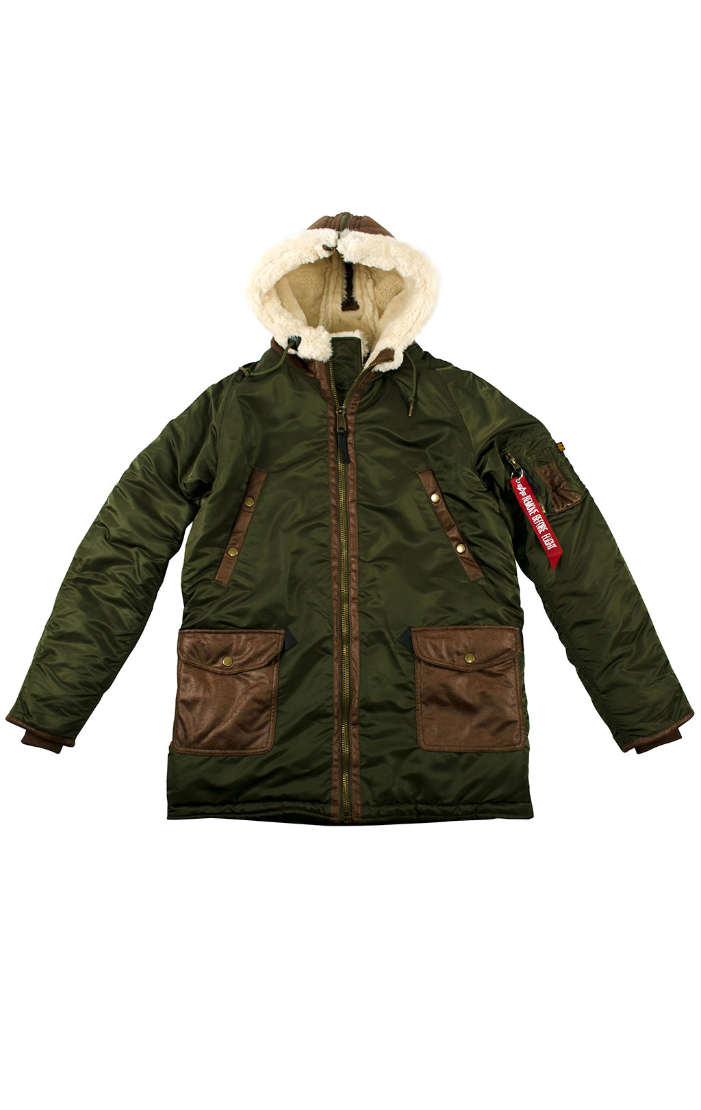 Аляска ALPHA INDUSTRIES N3-B3 dark green 