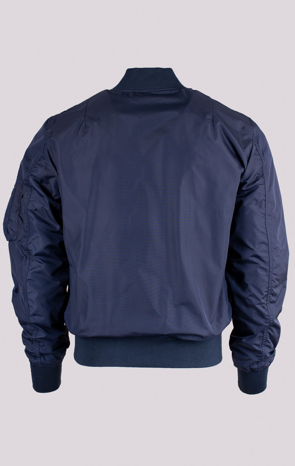 Ветровка-бомбер ALPHA INDUSTRIES MA-1 TT NASA REVERSIBLE II rep. blue 