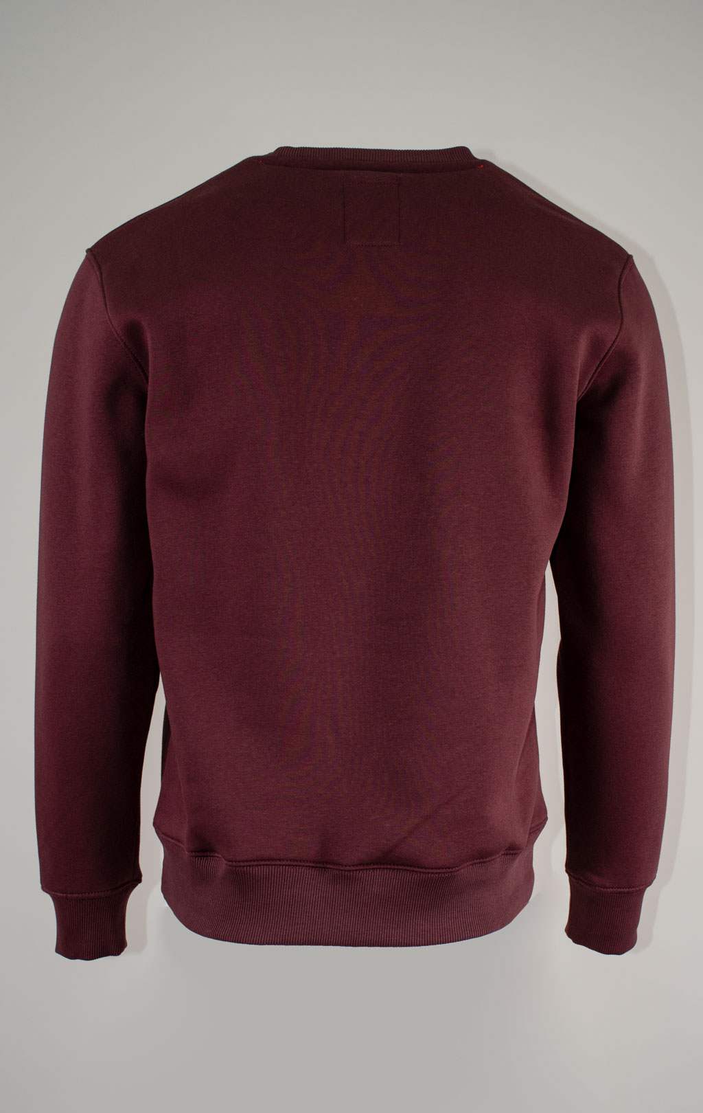 Свитшот ALPHA INDUSTRIES BASIC SWEATER SMALL LOGO deep maroon 