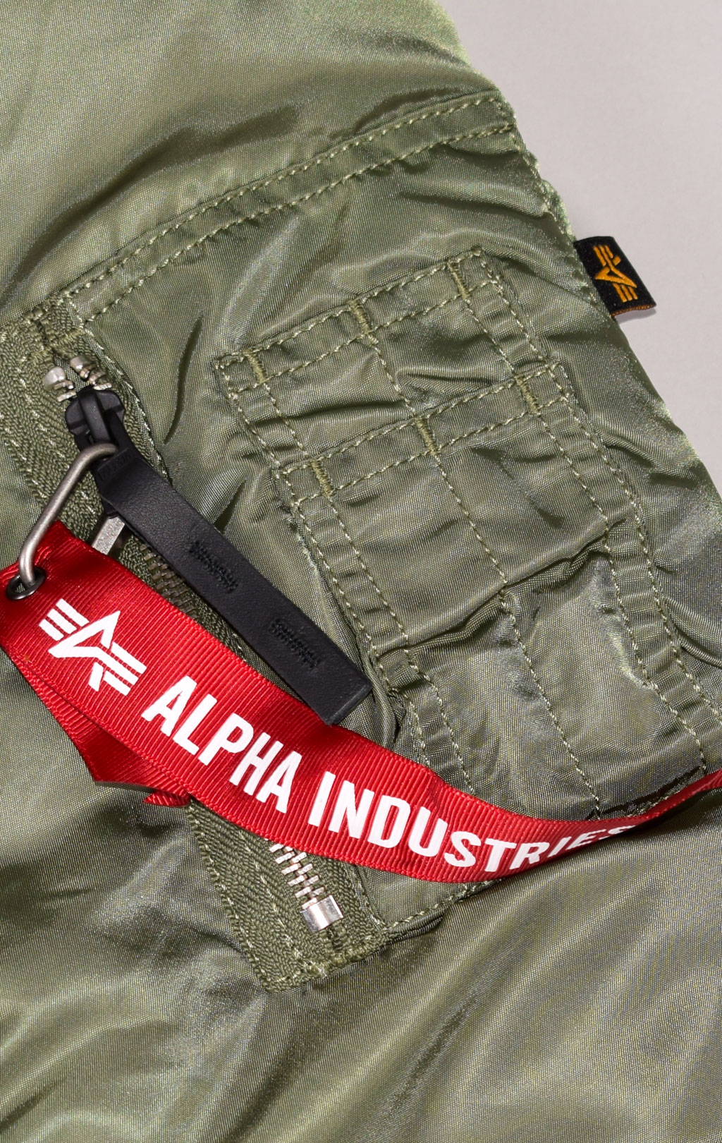 Аляска ALPHA INDUSTRIES SLIM FIT N-3B FW 21/22 m sage 