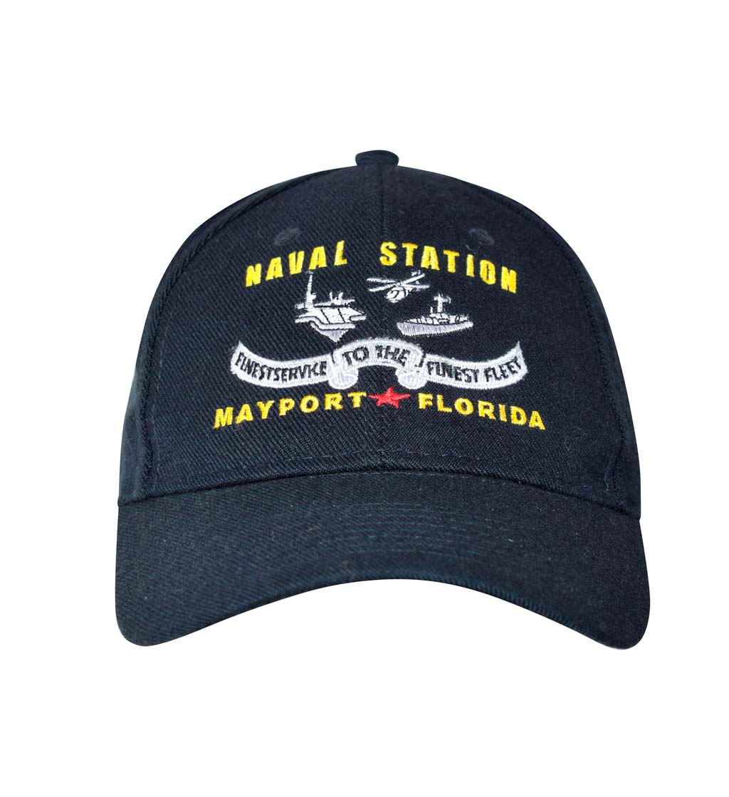 Бейсболка EC NAVAL STATION MAYPORT FLORIDA navy (5609) 