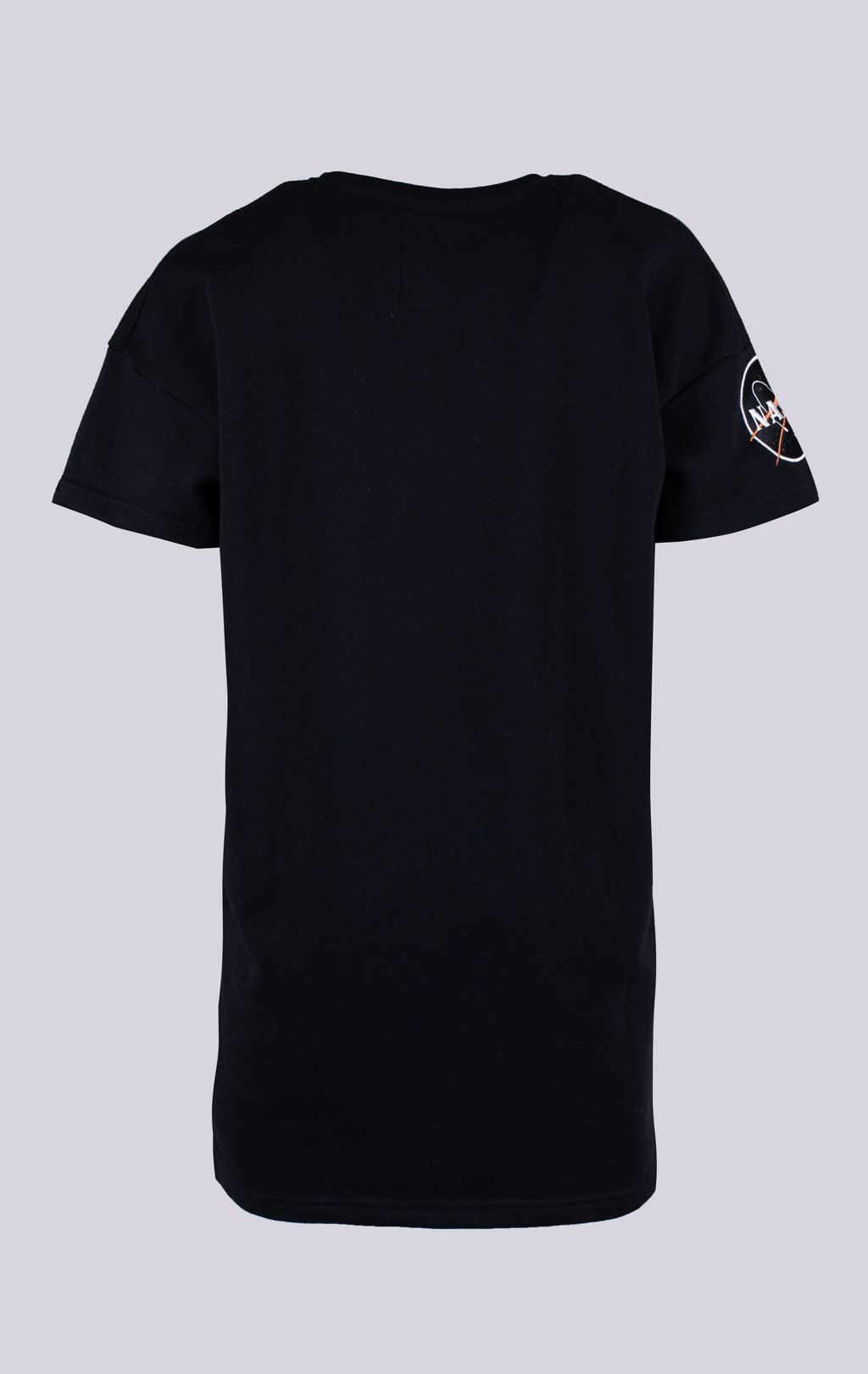 Женская футболка ALPHA INDUSTRIES NASA LONG T OS black 