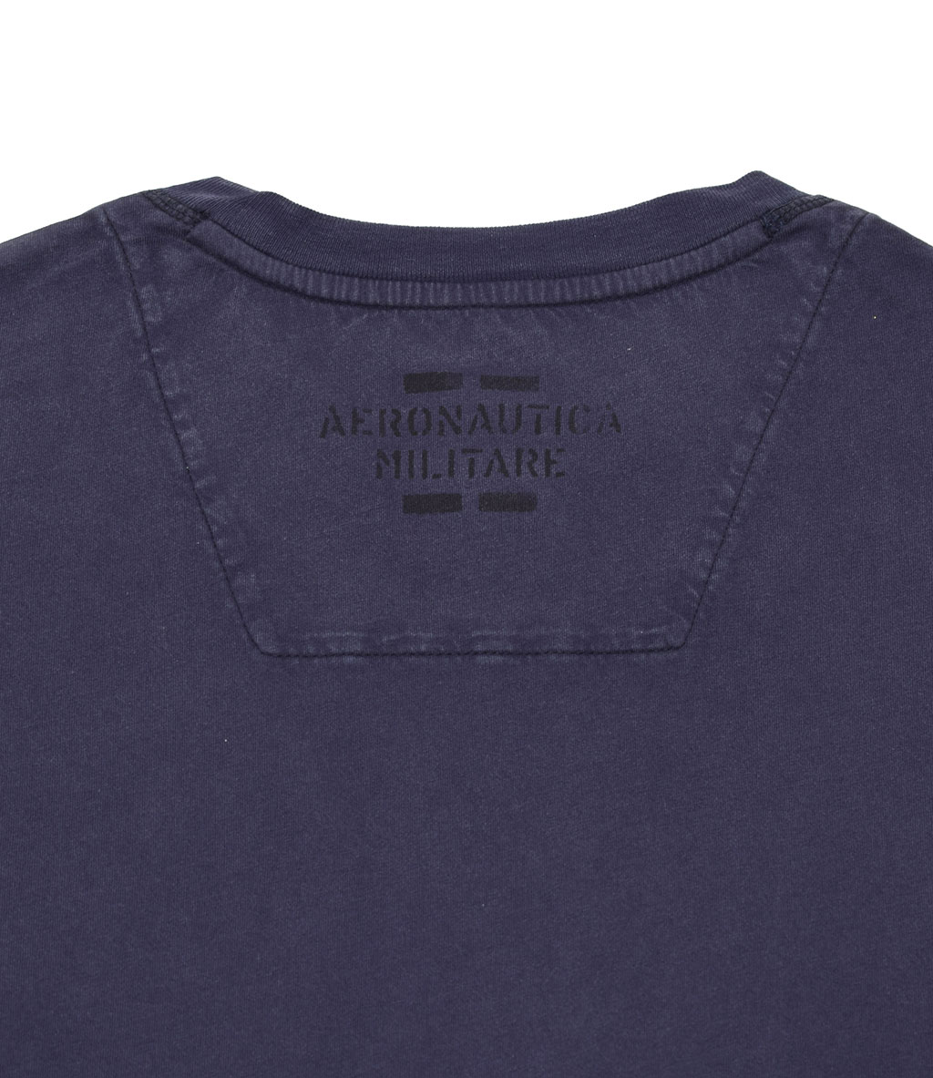 Футболка AERONAUTICA MILITARE SS 20/IN blue navy (TS 1730) 