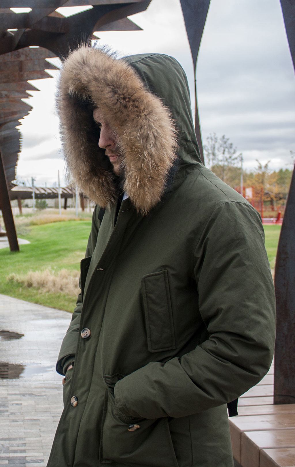 Парка CANADIAN LIGHT CORDURA MANITOBA LUX army 