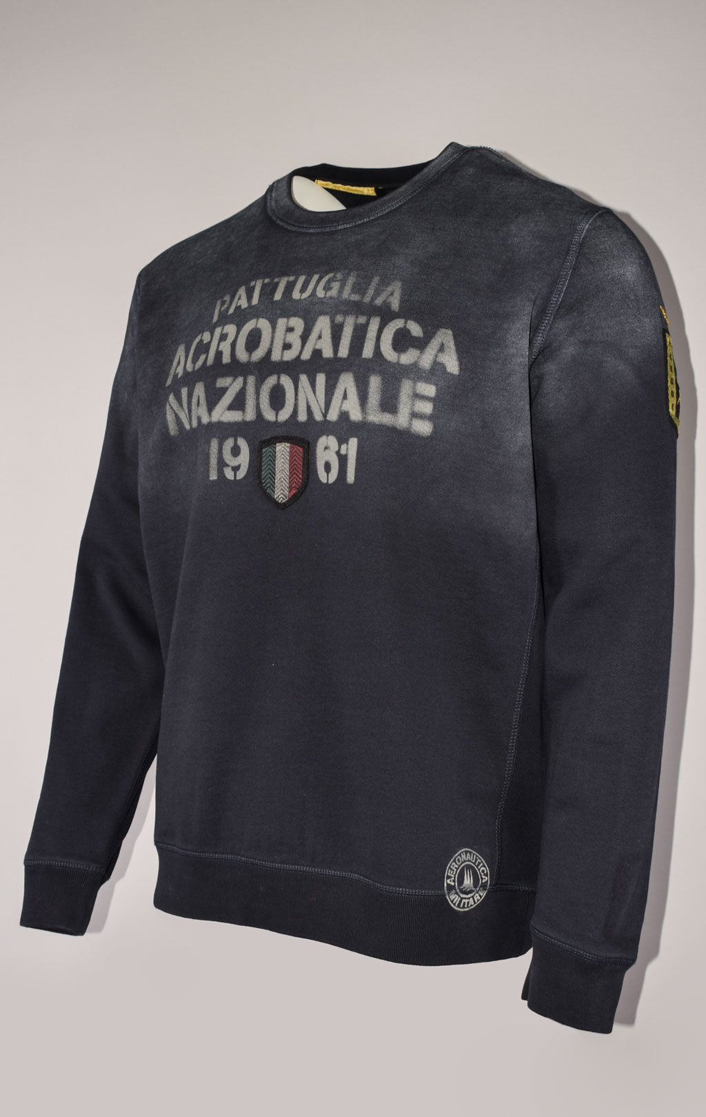 Свитшот AERONAUTICA MILITARE FW 22/23/IN blue scuro (FE 1717) 