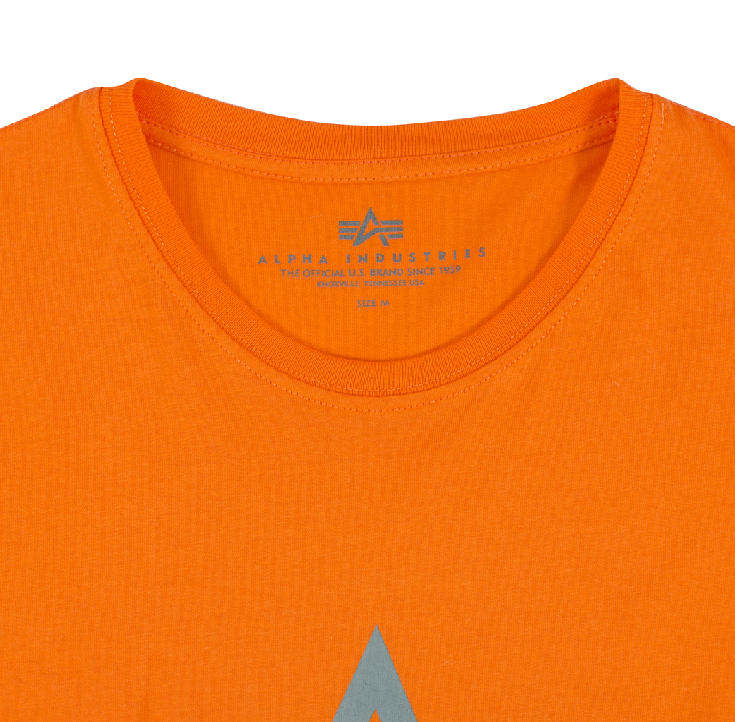 Футболка ALPHA INDUSTRIES BASIC T orange 