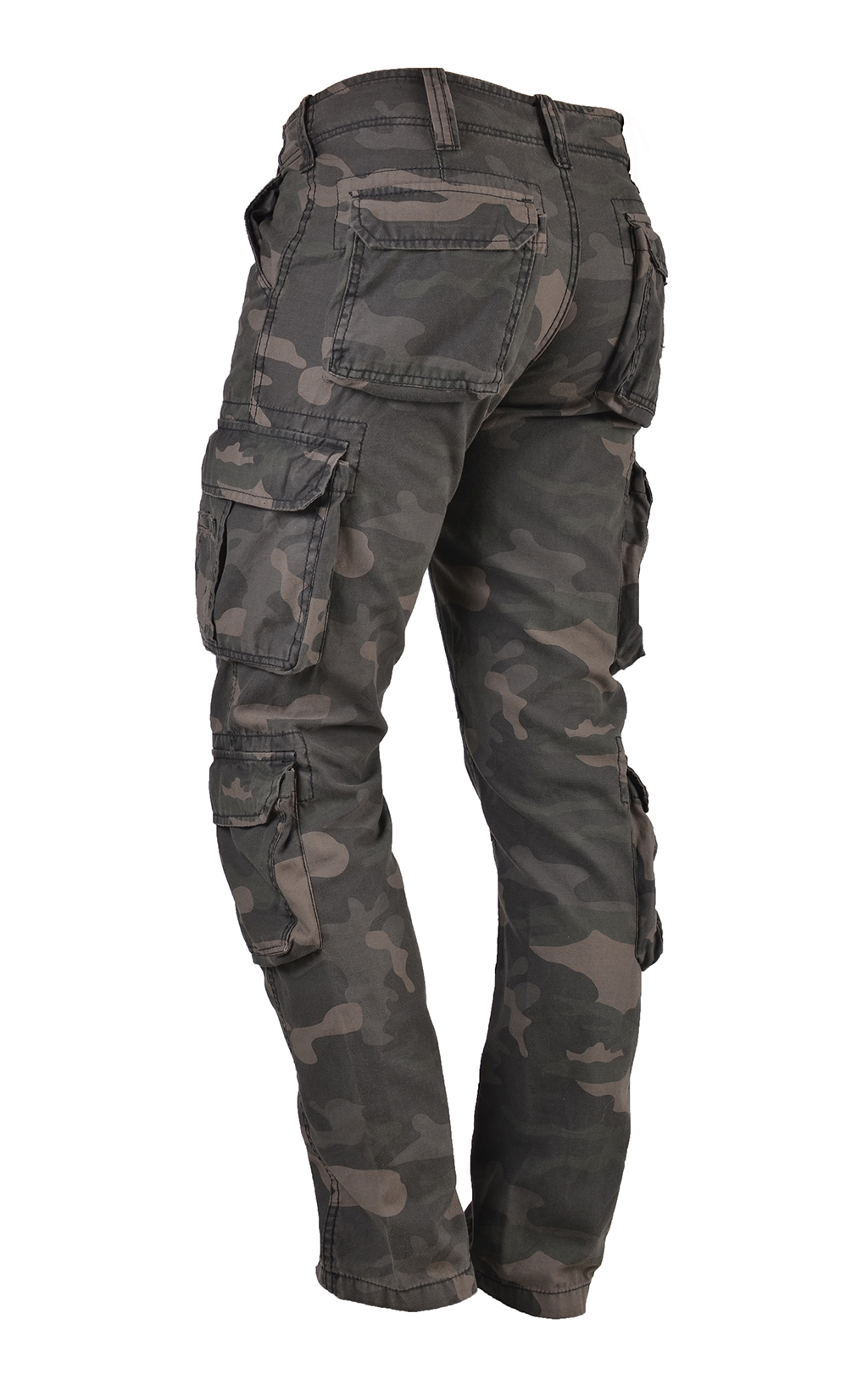 Брюки-карго Surplus AIRBORNE SLIMMY camo black 