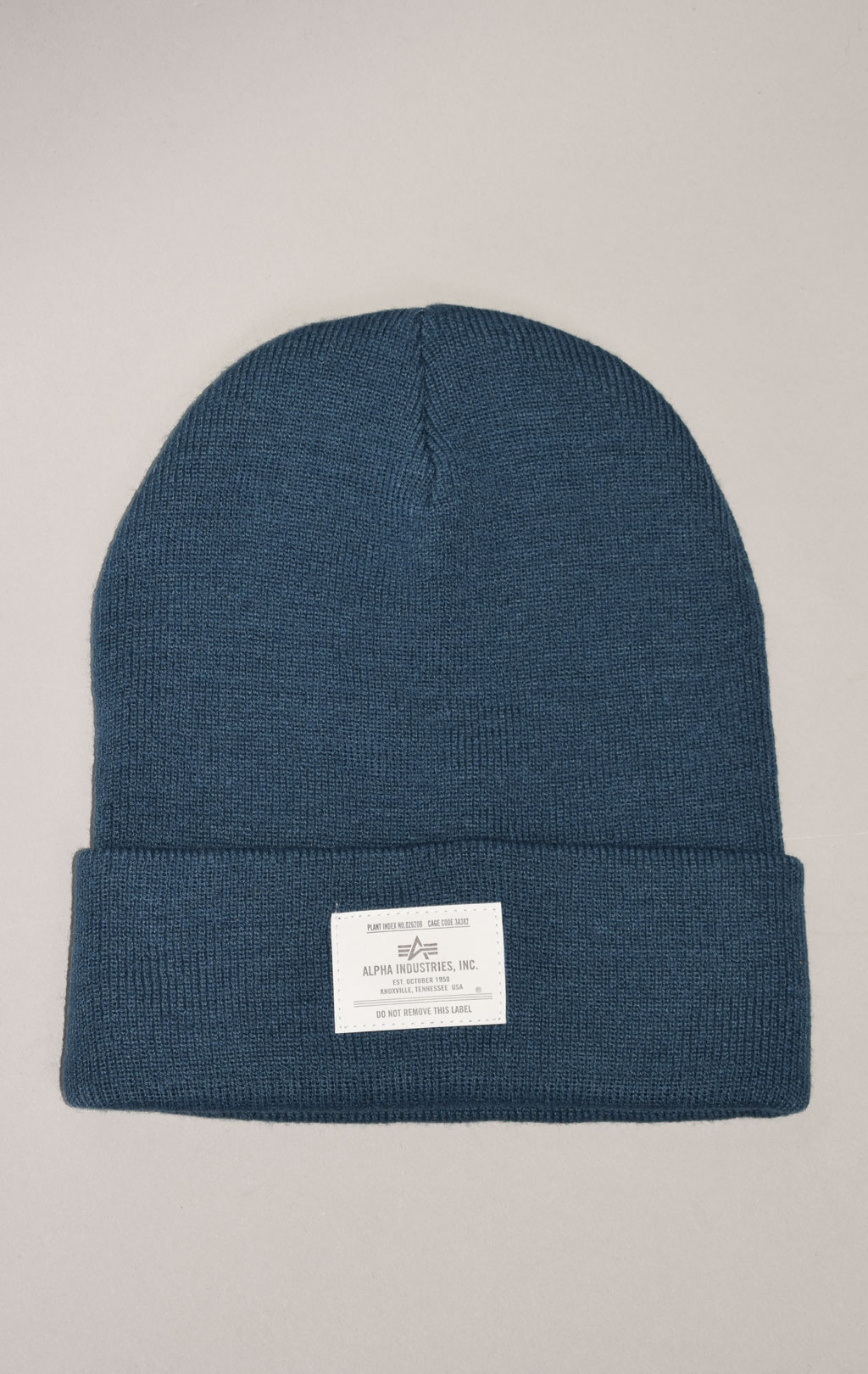 Шапка ALPHA INDUSTRIES ESSENTIAL BEANIE FW 22/23 slate blue 