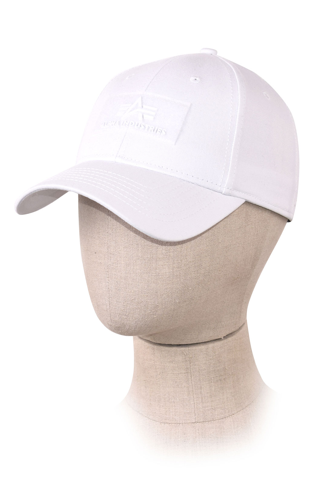 Бейсболка ALPHA INDUSTRIES VELCRO CAP white 