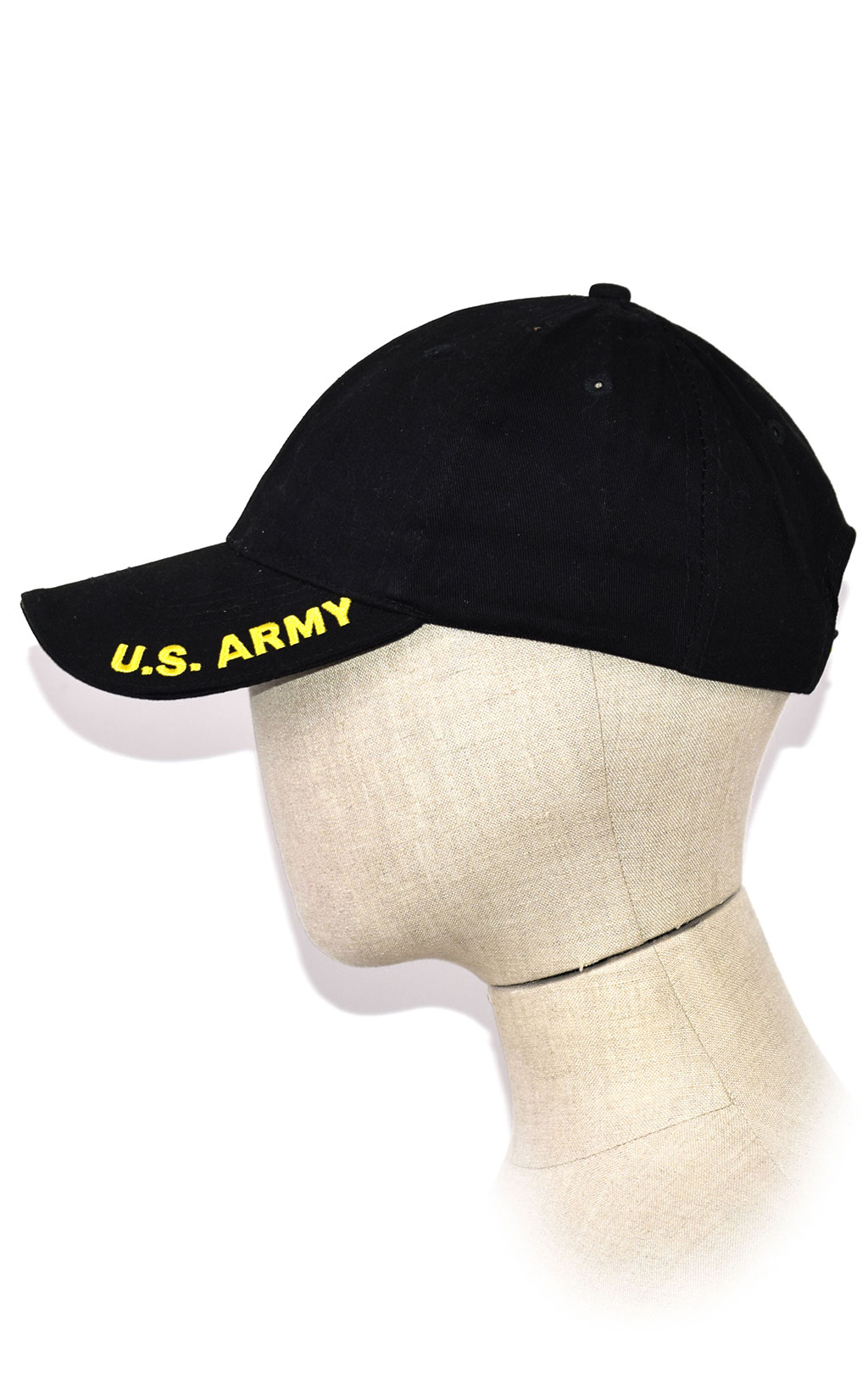 Бейсболка EC US ARMY (на козырьке) black (5295) 