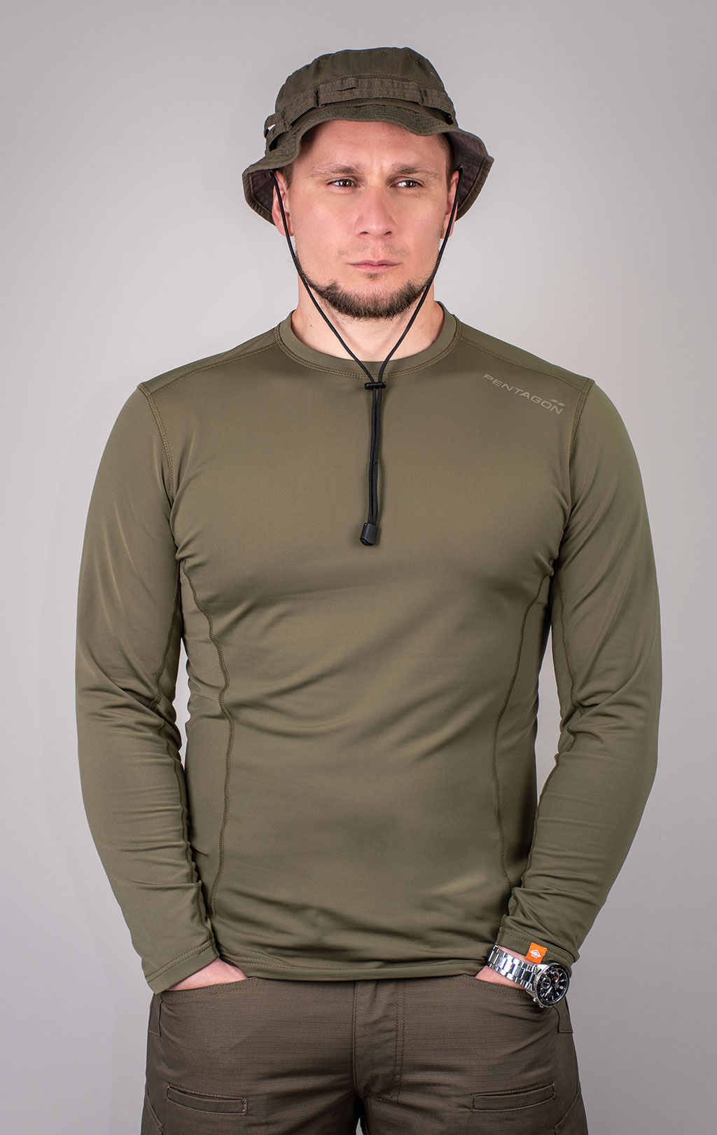 Лонгслив Pentagon PINDOS 2.0 THERMAL SHIRT olive green 06 11003-2.0 