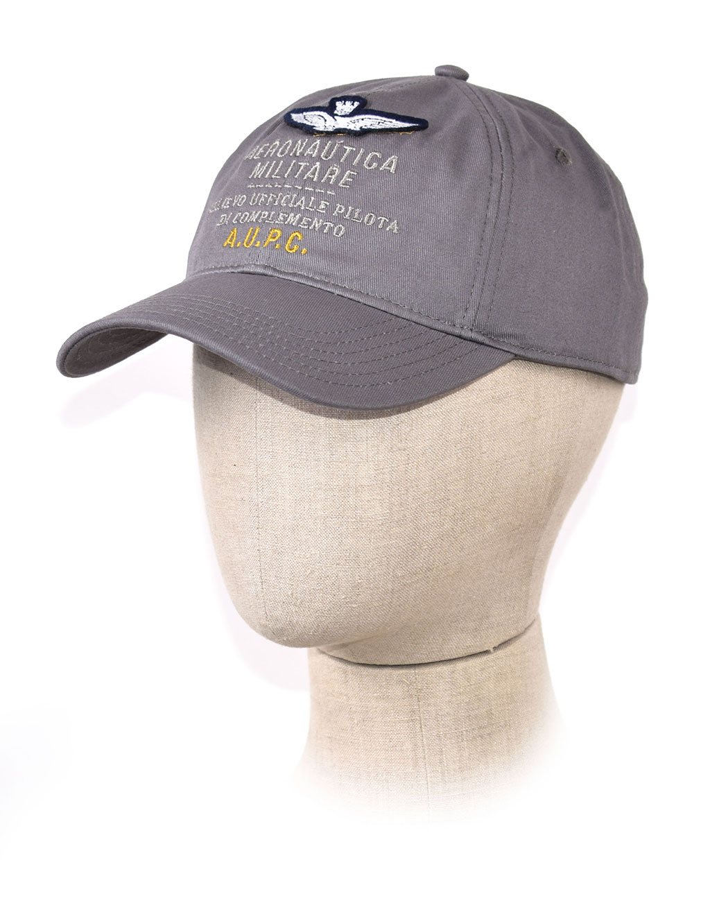 Бейсболка AERONAUTICA MILITARE SS 20/CN grigio topo (HA 1039)