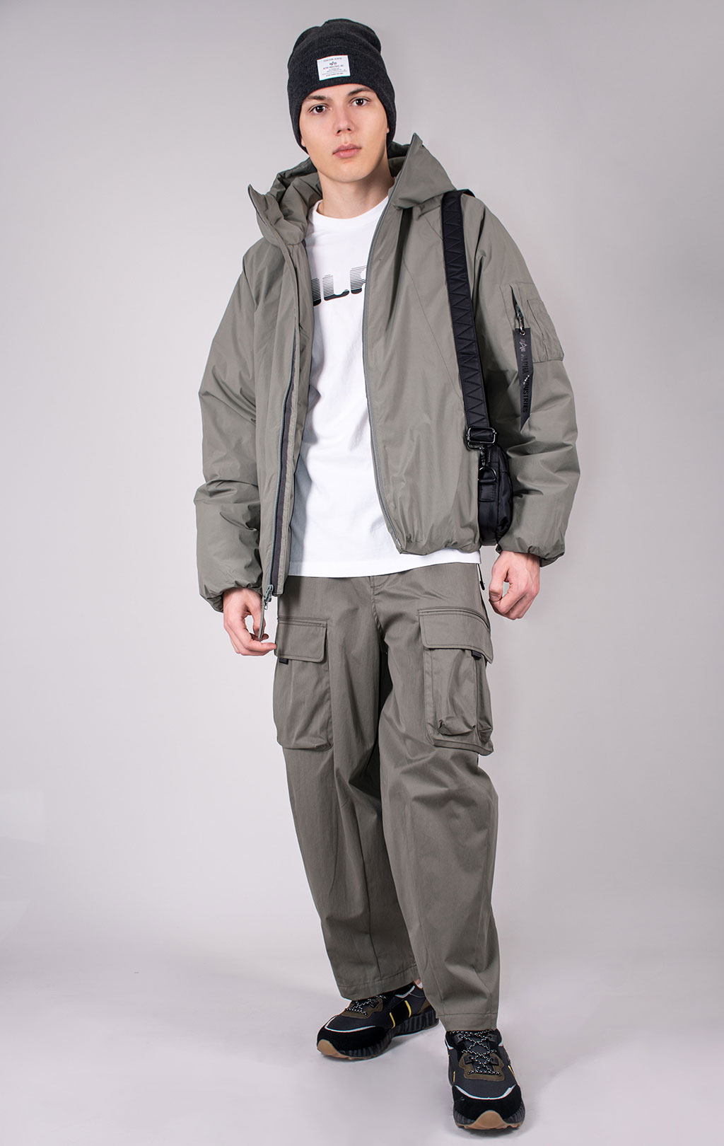Куртка ALPHA INDUSTRIES INSULATED HOODED PARKA FW 24/25 field grey 