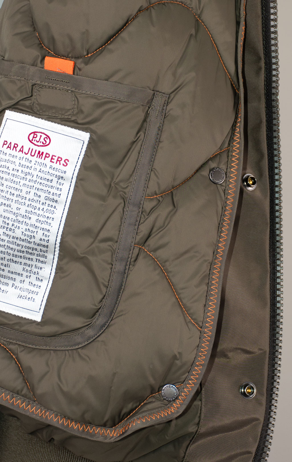 Аляска-пуховик PARAJUMPERS GOBI FW 25/26 olive grey 