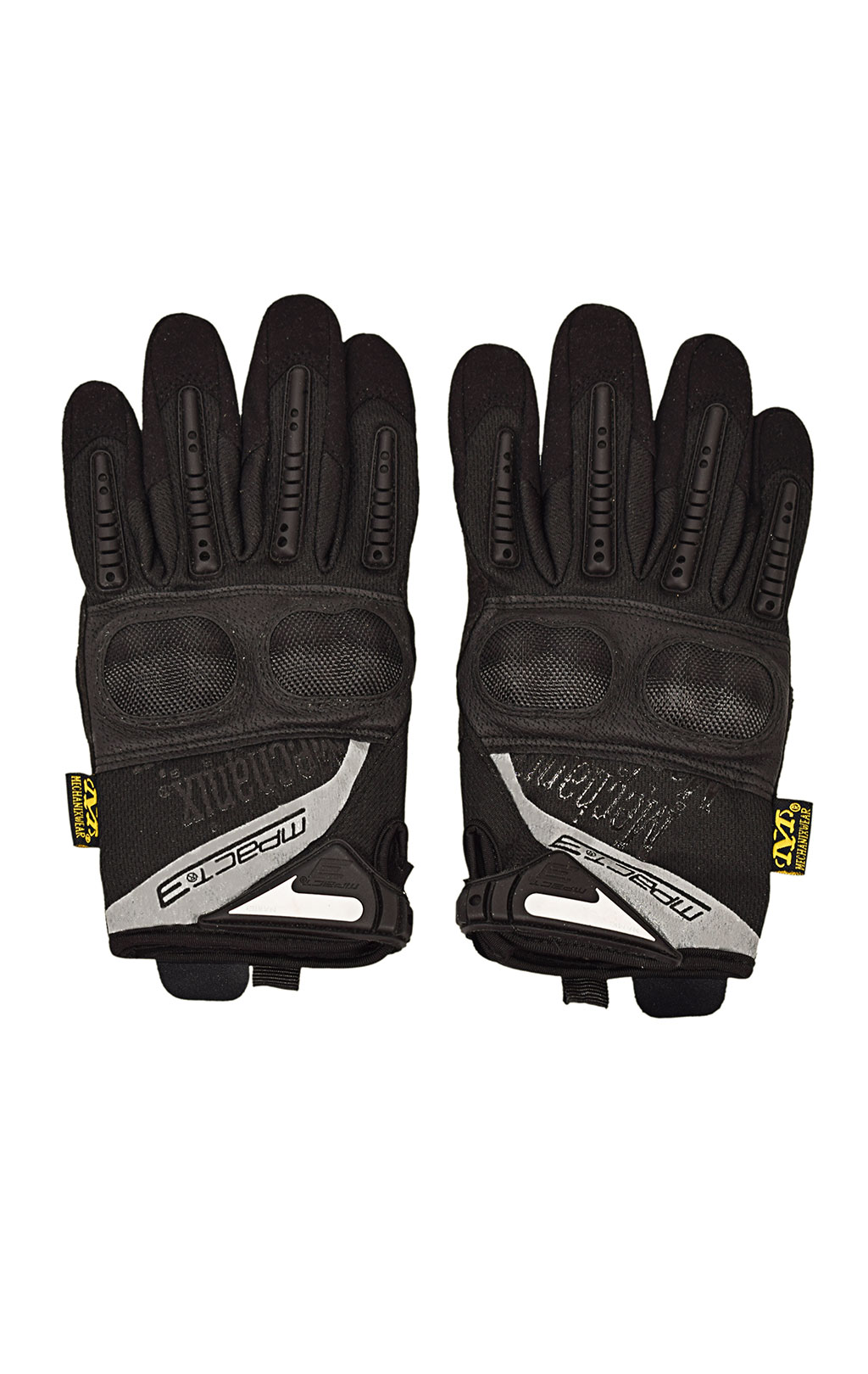 Перчатки MECHANIX с пласт. защитой M-PACT (копия) black 