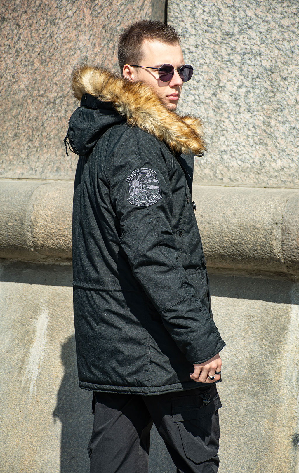 Аляска ALPHA INDUSTRIES EXPLORER black 