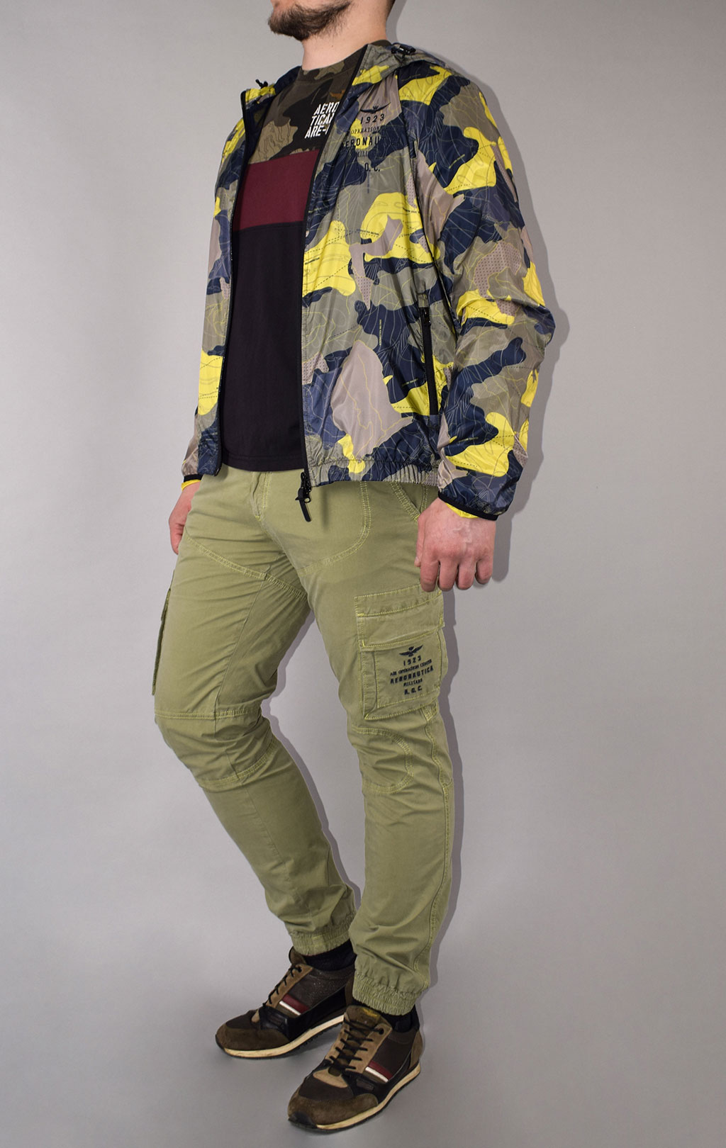 Ветровка AERONAUTICA MILITARE SS 21 m/CN camouflage giallo (AB 1936) 