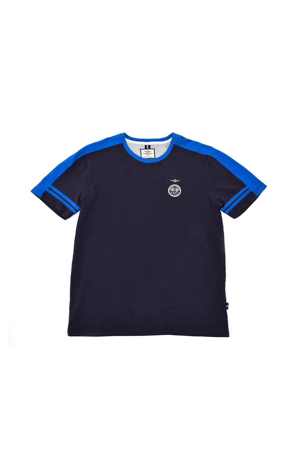 Футболка AERONAUTICA MILITARE SS 20 blue navy (TS 1700) 