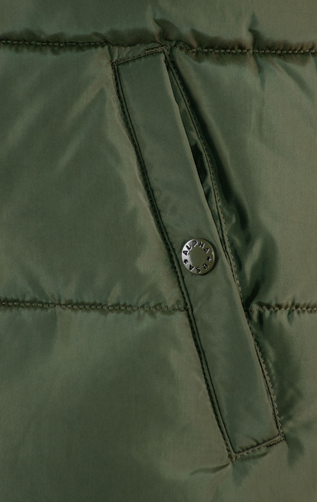Жилет ALPHA INDUSTRIES PUFFER VEST LW sage green 