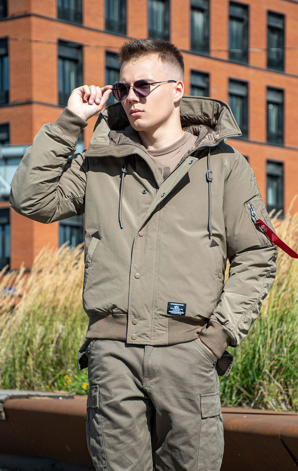 Аляска ALPHA INDUSTRIES ALTITUDE N-2B FW 24/25 coyote brown 