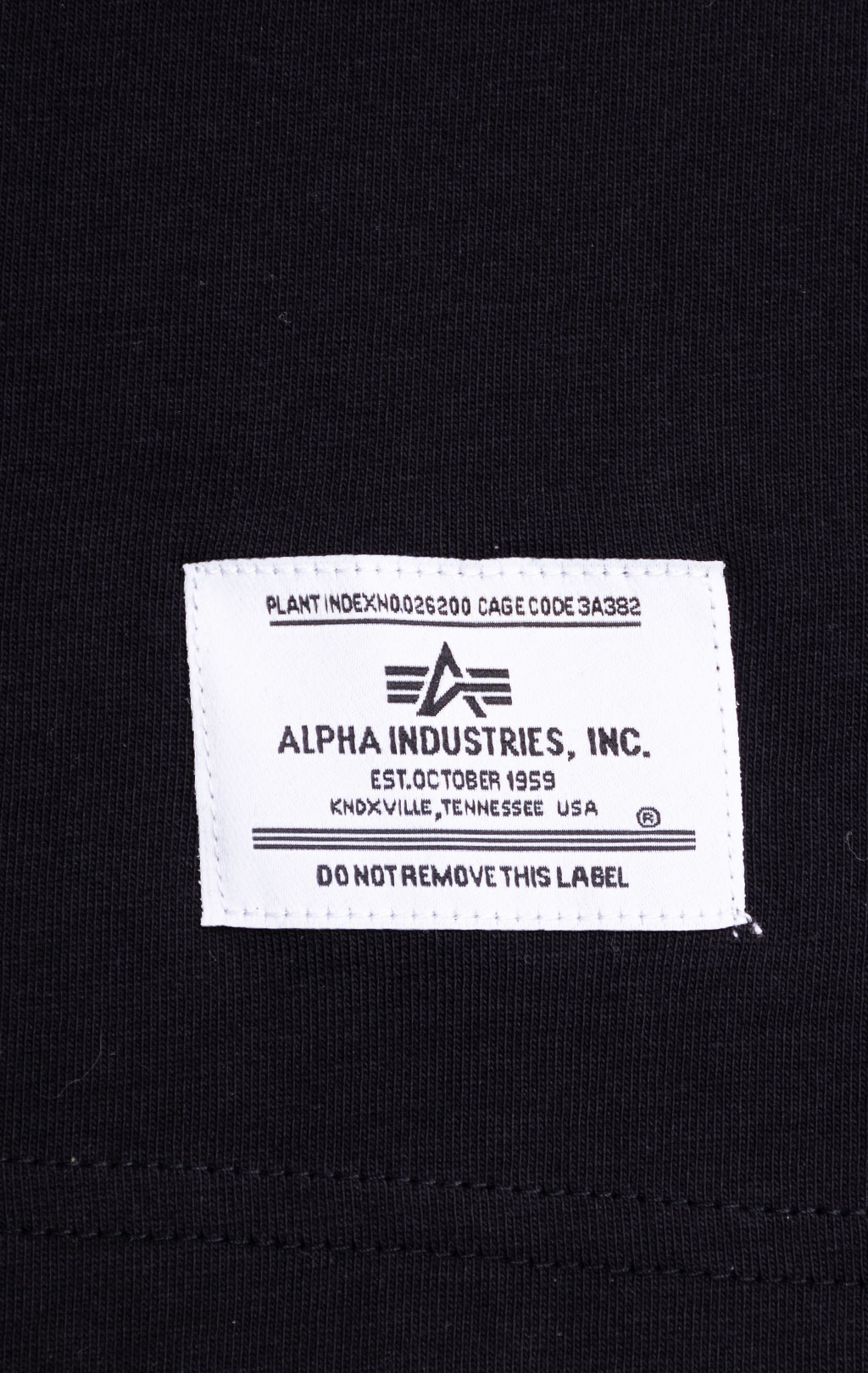 Футболка ALPHA INDUSTRIES RELAXED FADED PRINT TEE SS 26 black 