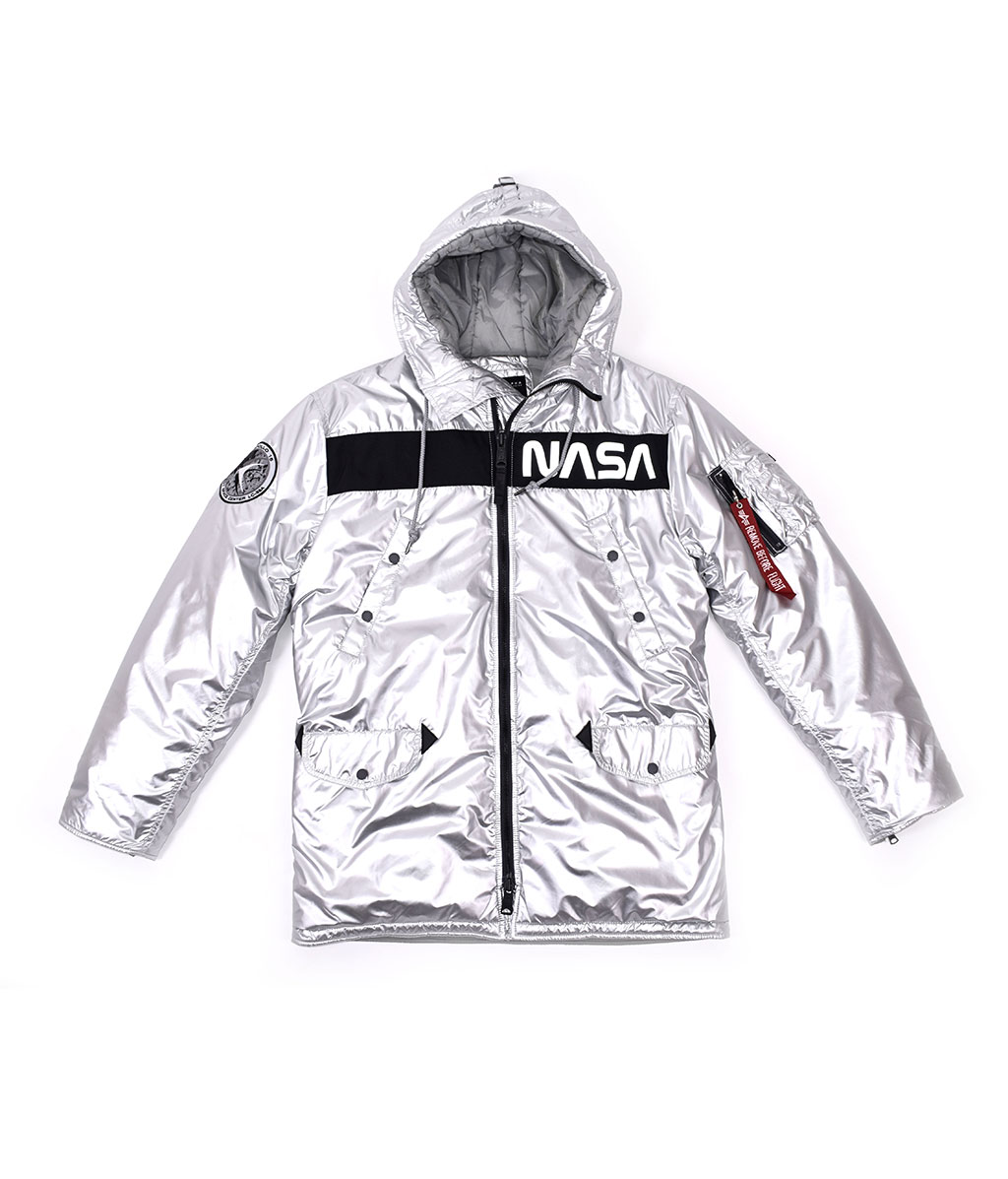 Аляска ALPHA INDUSTRIES NASA N-3B silver 