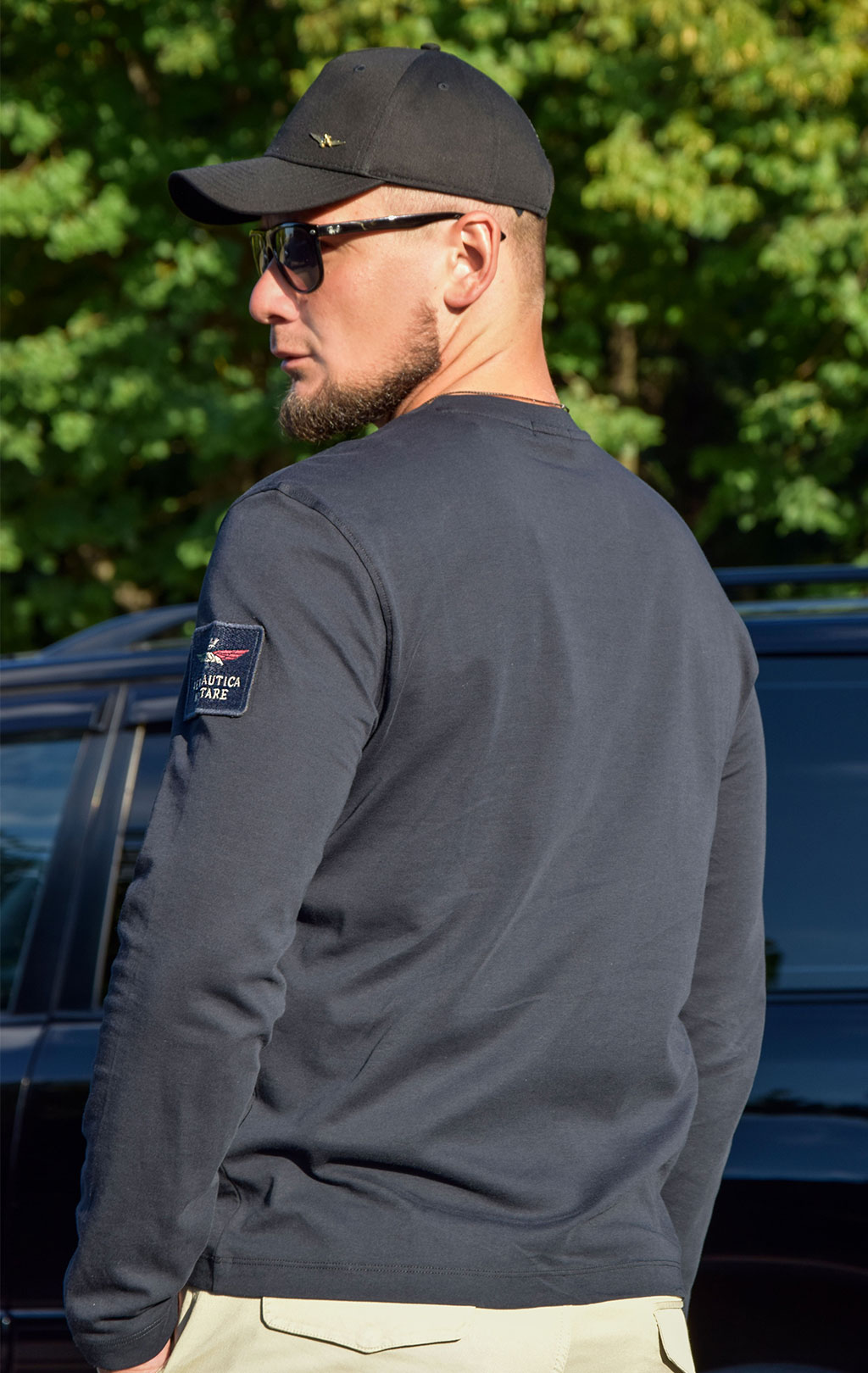 Лонгслив AERONAUTICA MILITARE FW 22/23/TR blue scuro (TS 1998) 