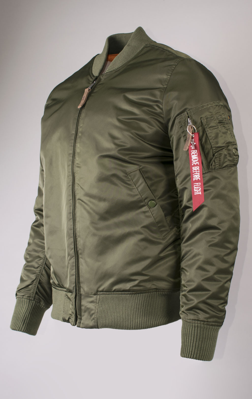 Бомбер ALPHA INDUSTRIES VF 59 LONG MA-1 dark green 