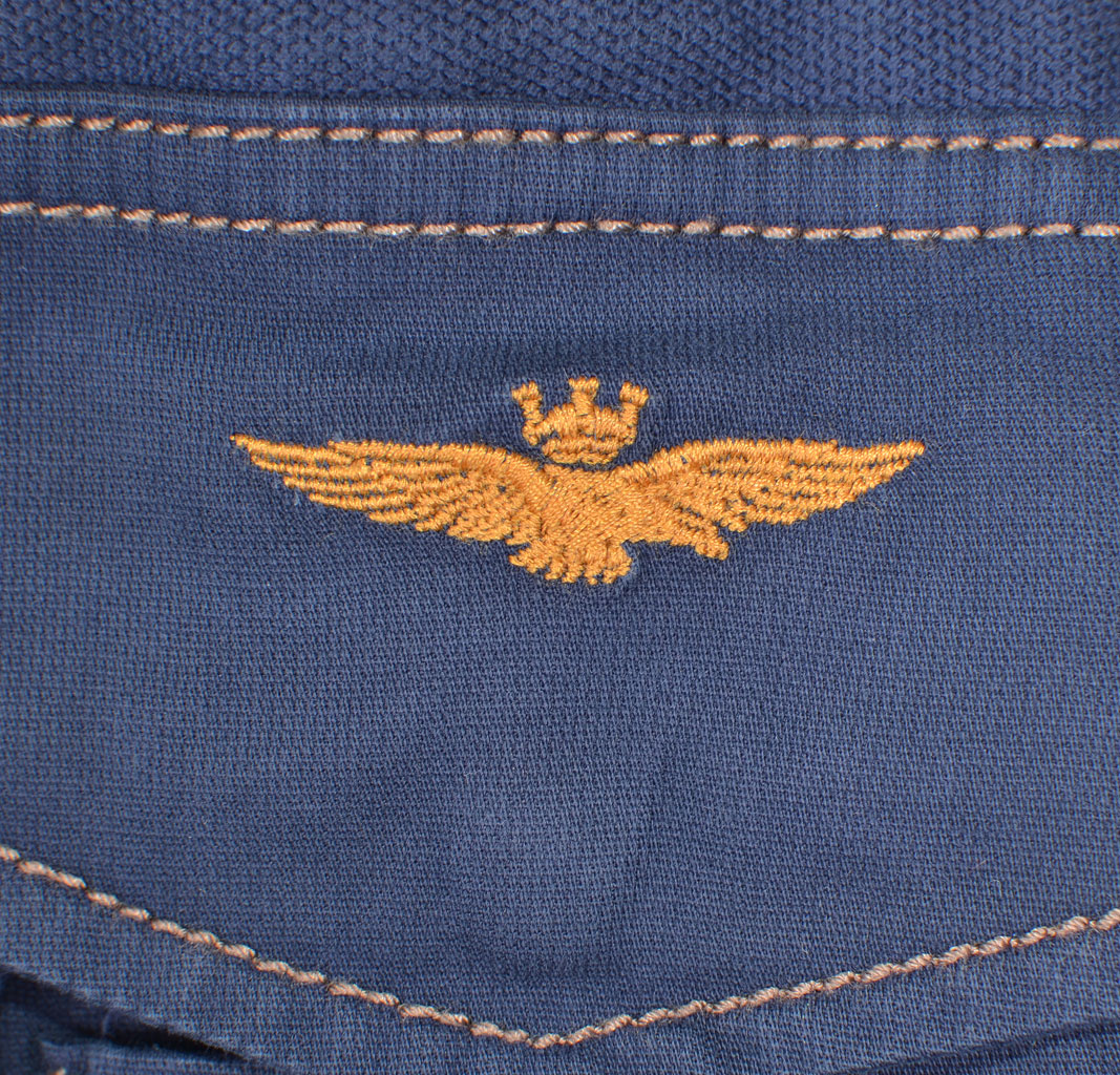 Брюки-карго AERONAUTICA MILITARE blue navy (PA 1192) 