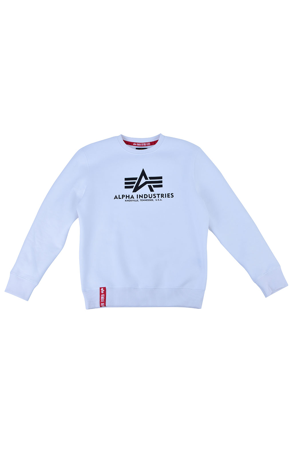 Свитшот ALPHA INDUSTRIES BASIC SWEATER white 