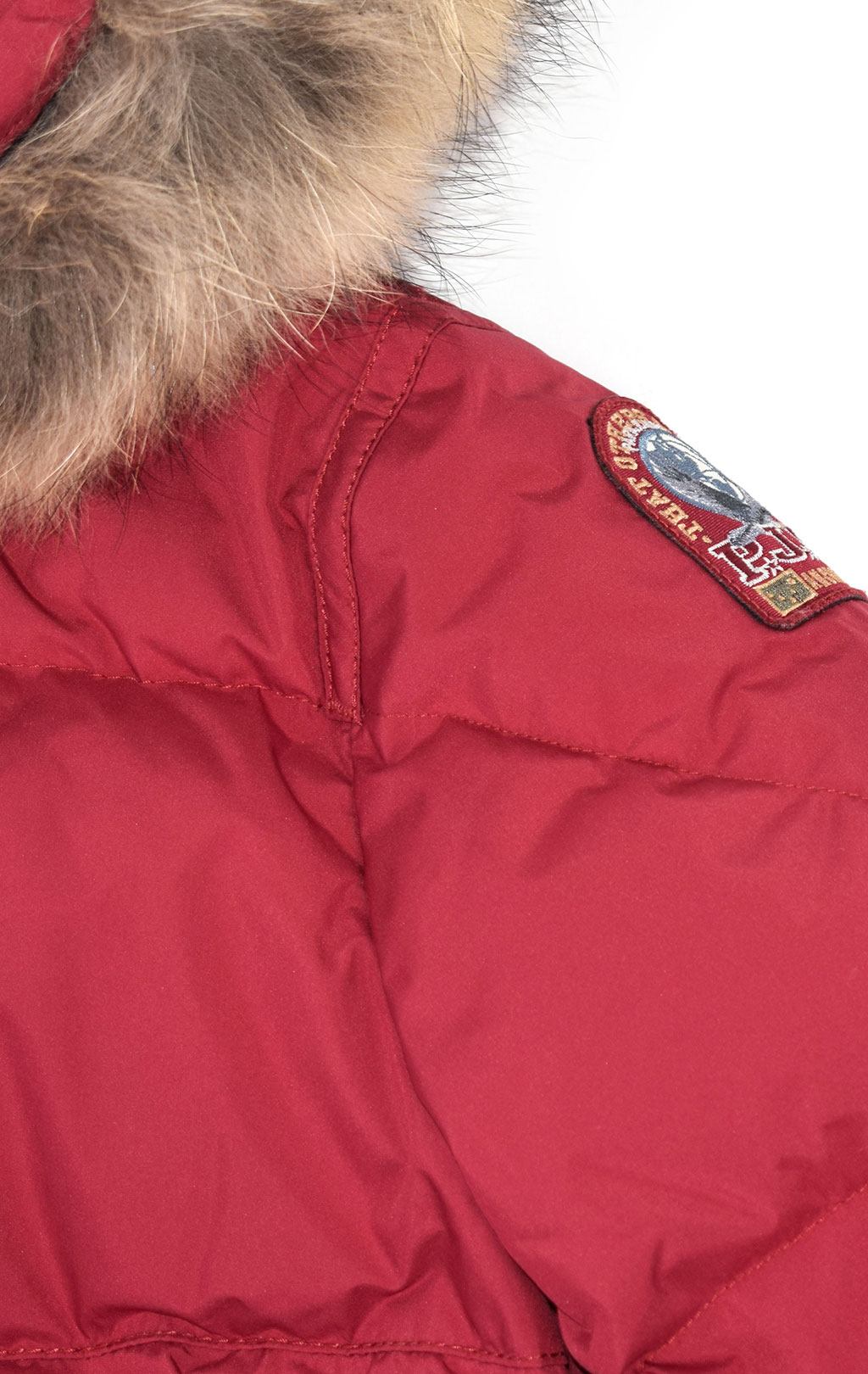 Женское пальто пуховое PARAJUMPERS L.B. LIGHT FW 19/20 crimson tide 